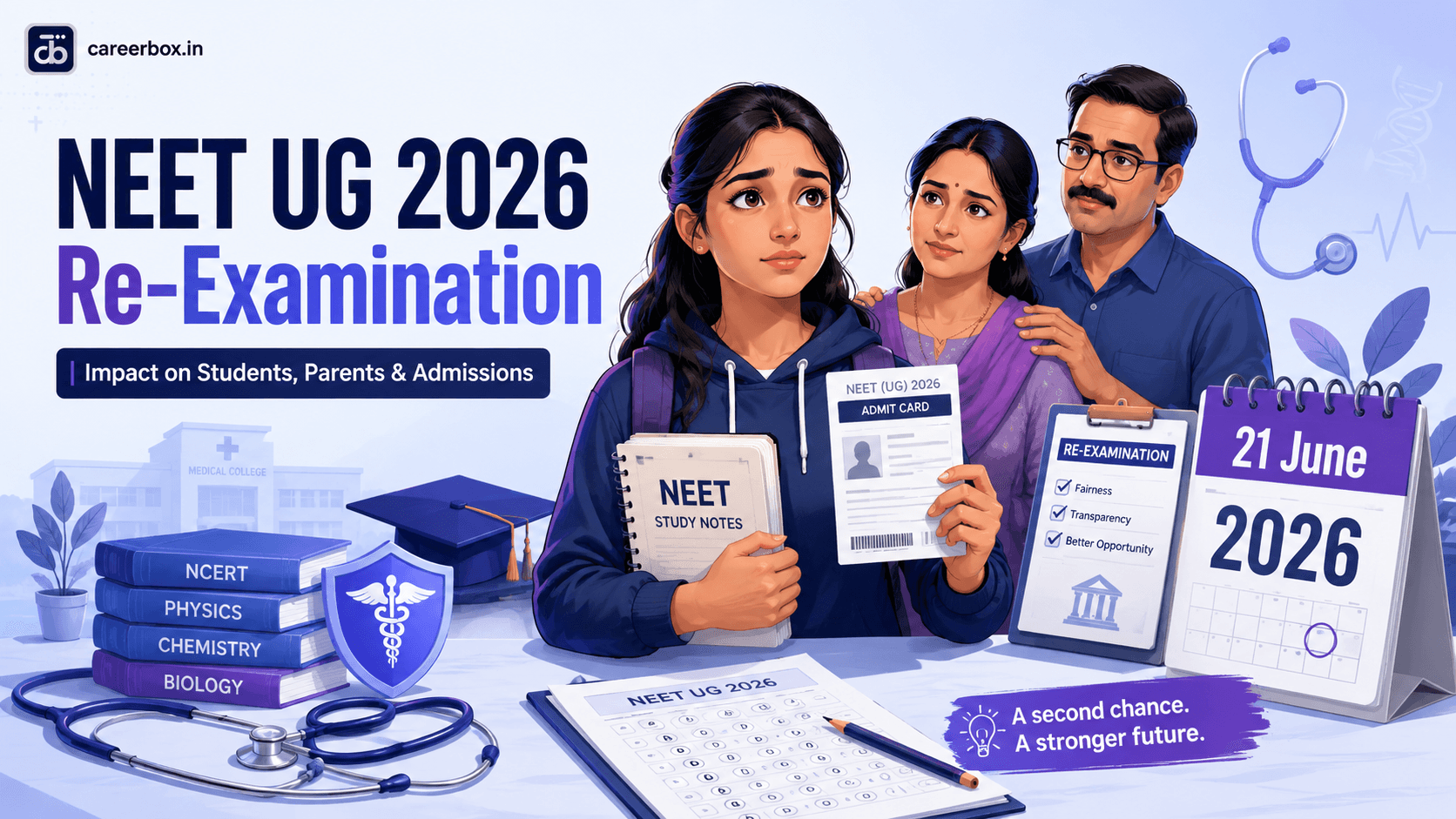 NEET UG 2026 Re-Examination: Impact on Students, Parents, and the Admission Process