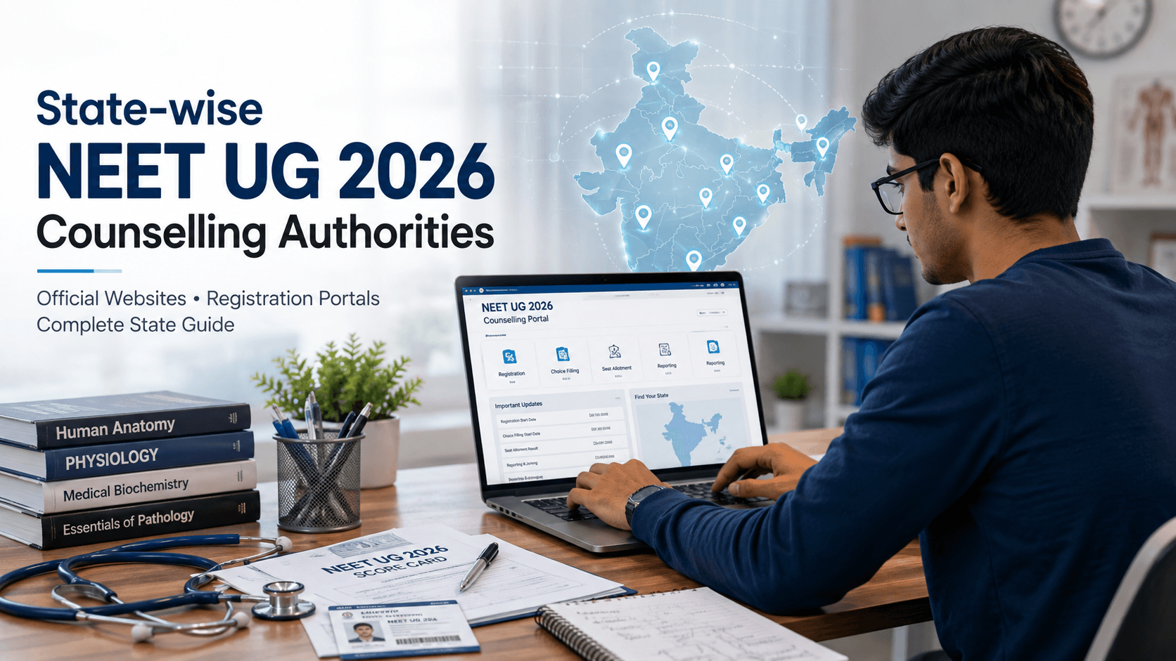 State-wise NEET UG 2026 Counselling Authorities & Official Websites