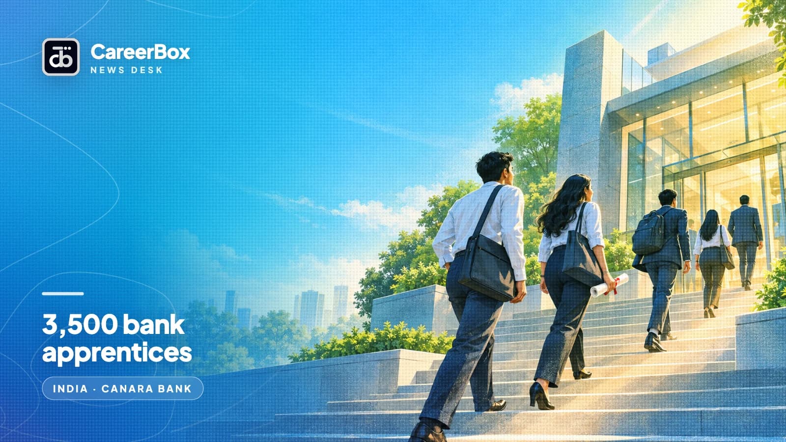 Canara Bank wants 3,500 graduate apprentices: no written exam, ₹16,650 a month, apply by 17 October