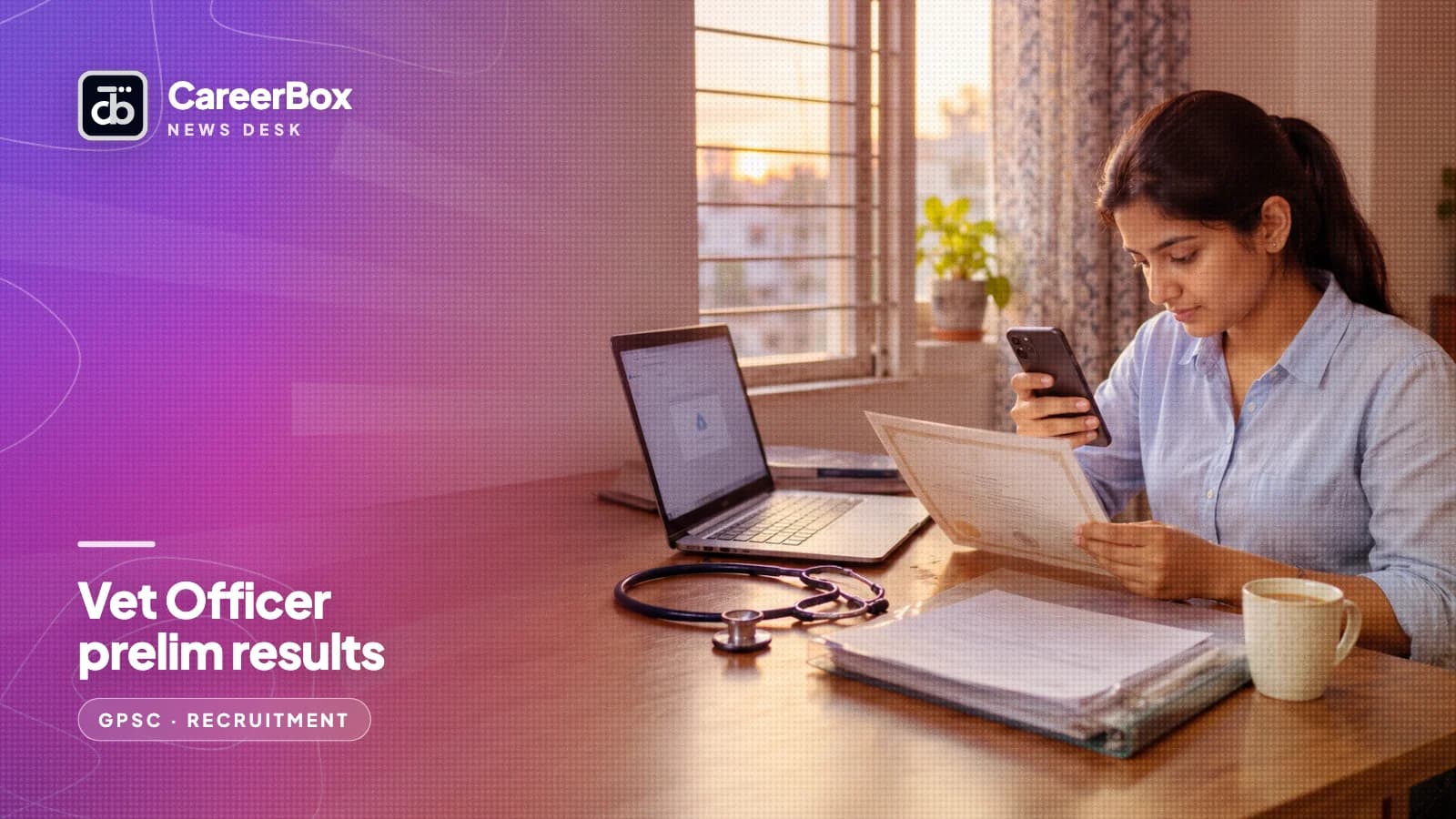 GPSC Veterinary Officer prelim results: 807, 334 and 36 candidates cleared for document checks in three recruitments