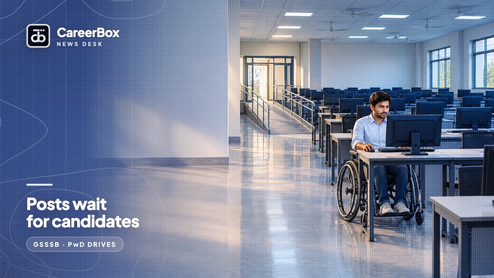 GSSSB’s disability recruitment drives leave posts empty: 2 picks for 15 engineer posts, none for geologist