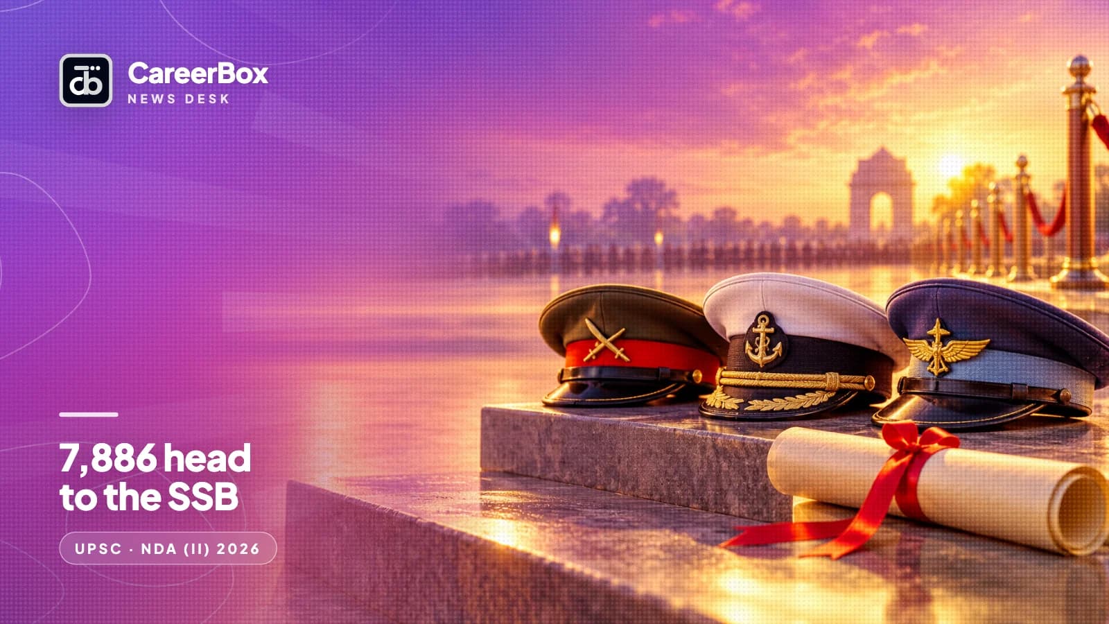 NDA and NA (II) 2026 written result: 7,886 candidates go to SSB — register on the Army site within two weeks