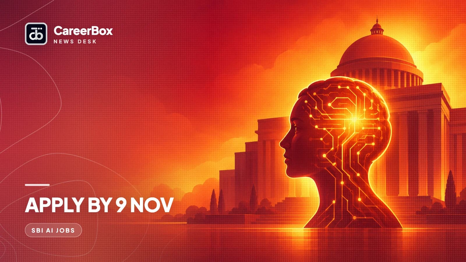 SBI is hiring six AI officers, from Chief AI Officer to AI architects, at up to ₹1.6 crore a year: apply by 9 November