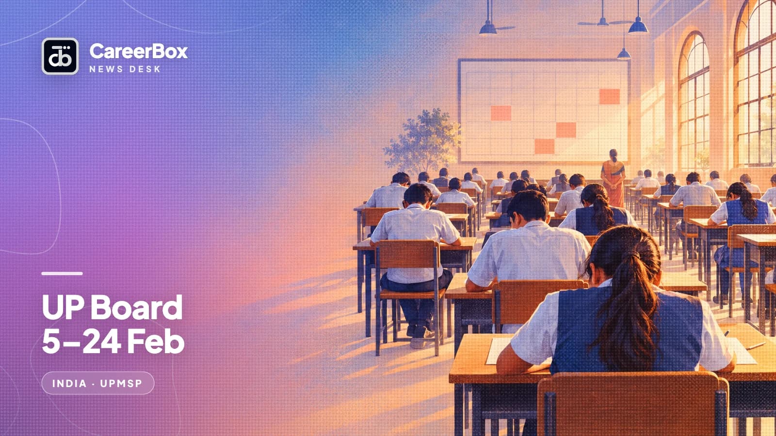 UP Board 2027 time table is out: Class 10 and 12 exams run from 5 to 24 February in two shifts