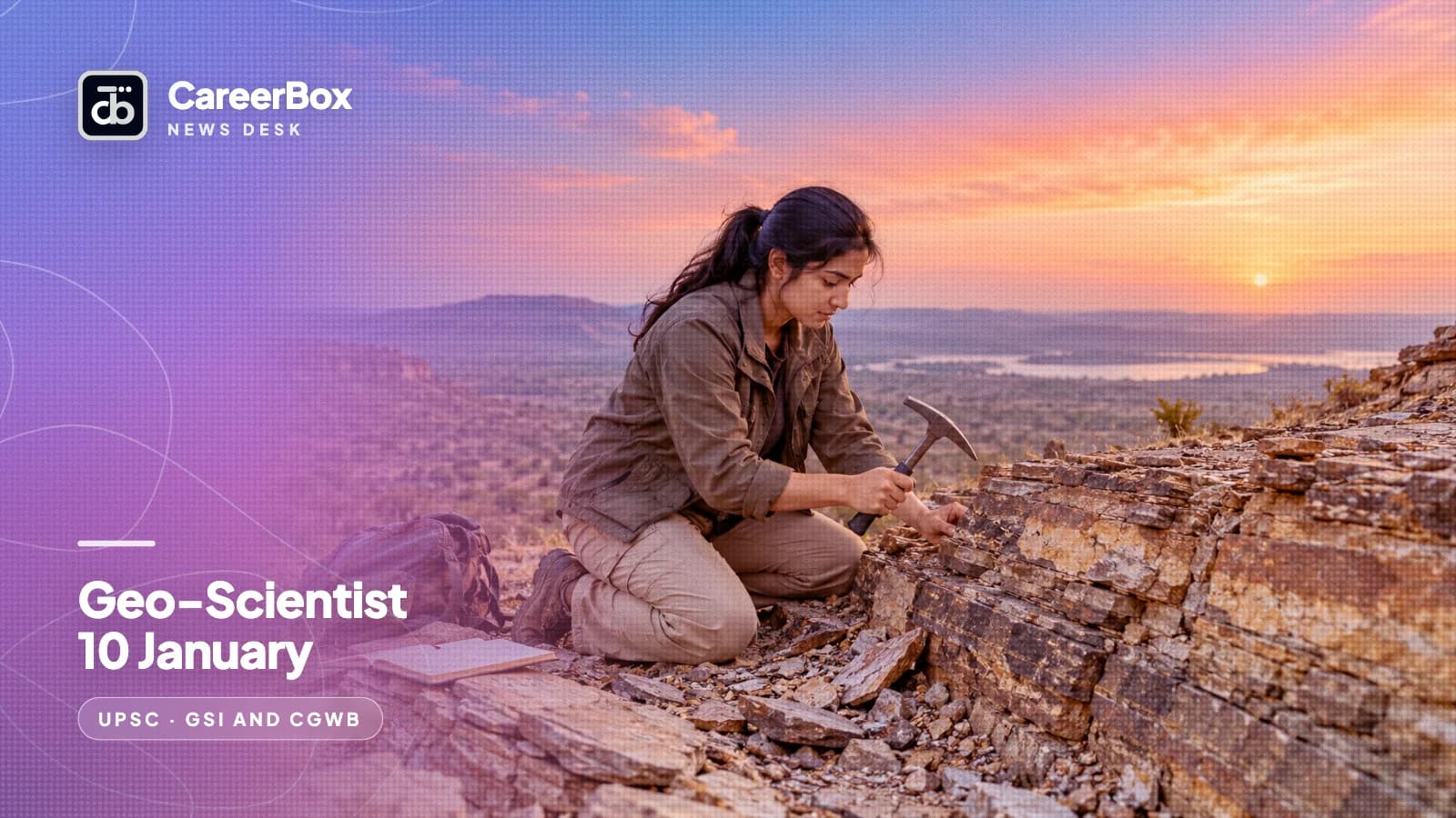 UPSC Geo-Scientist prelim is on Sunday, 10 January 2027: general studies at 9:30 am, your stream paper at 2 pm